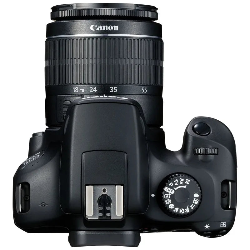 Canon EOS 4000D DSLR Camera with EF-S 18-55mm f/3.5-5.6 DC III Zoom Lens