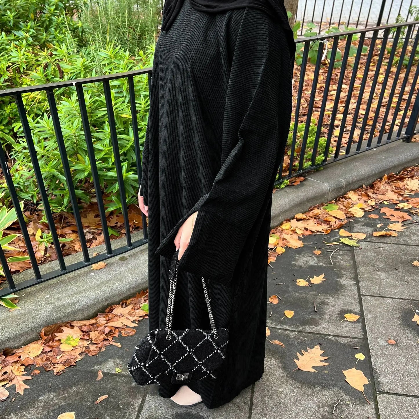 Muslim women's clothing abaya.