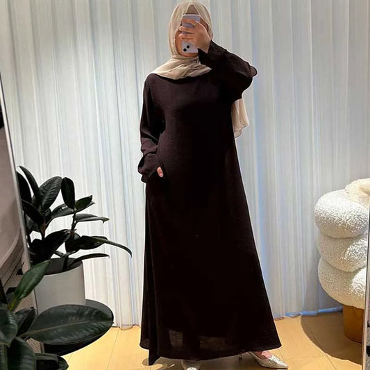 Muslim women's clothing abaya.