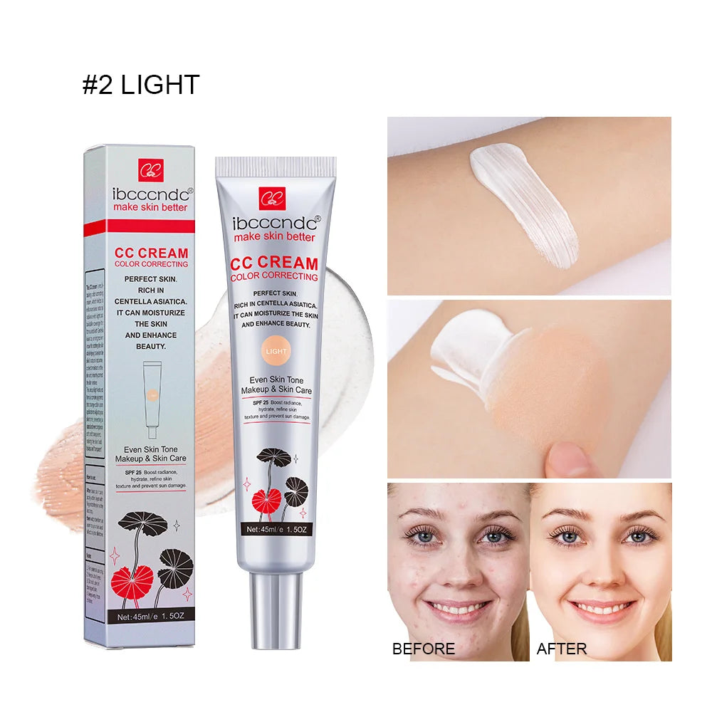 Women Moisturizing Waterproof  Erborian Correcting CC Cream Anti-sweat Makeup Before Concealer Lasting Women Makeup Protect Skin