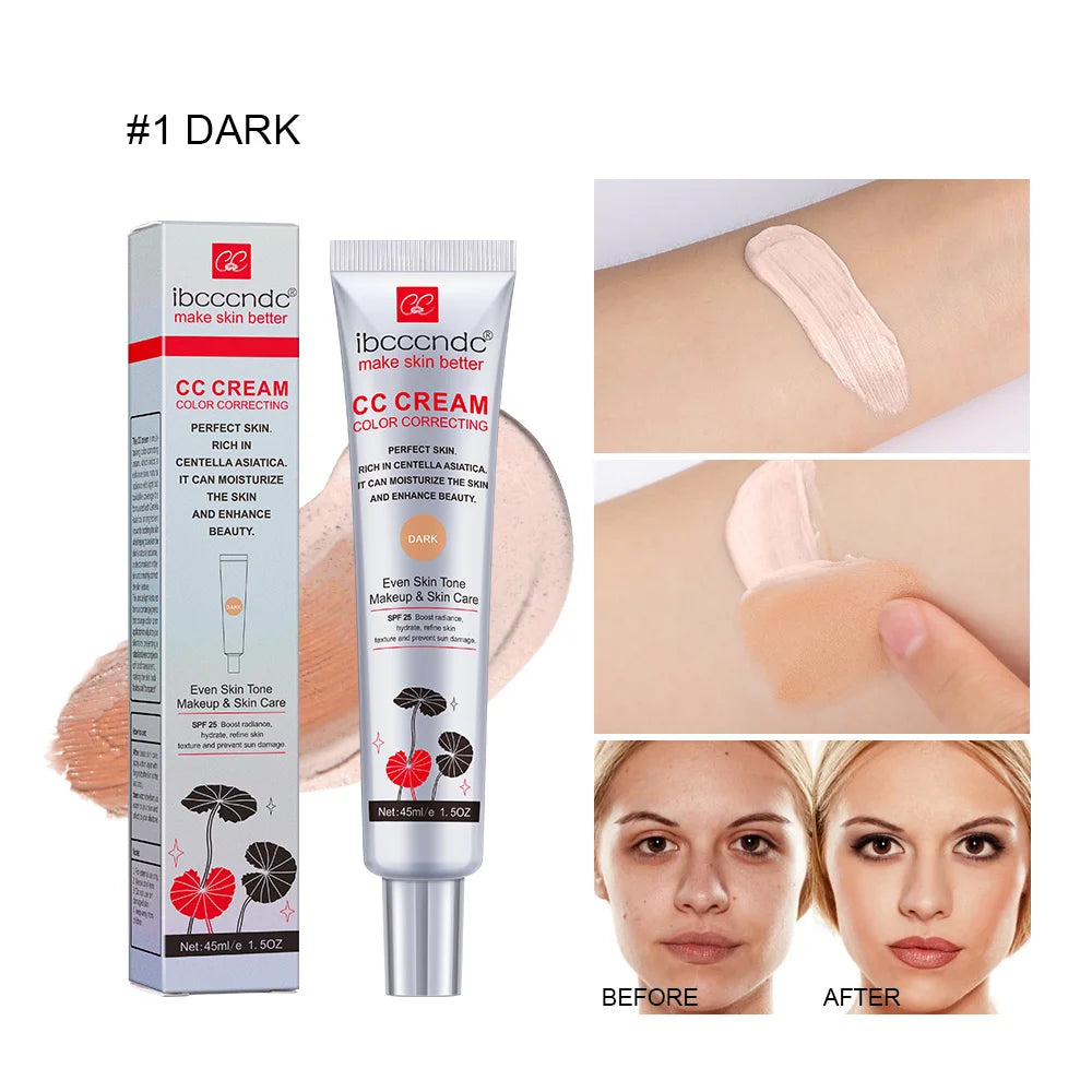 Women Moisturizing Waterproof  Erborian Correcting CC Cream Anti-sweat Makeup Before Concealer Lasting Women Makeup Protect Skin